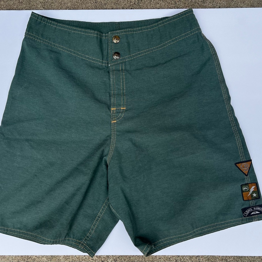 Quiksilver Women's High Waist Shorts - Dark Green